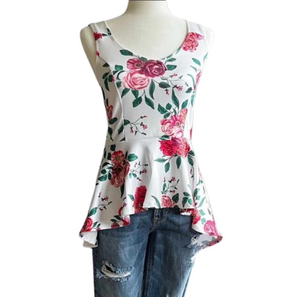 High-low hem Tanktop